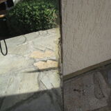 Rectangular old bevelled mirror - 116x84cm