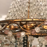 Crystal hot air balloon chandelier