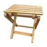 Vintage wooden folding stool