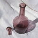 Carafe en verre bullé de Biot ou La Rochère