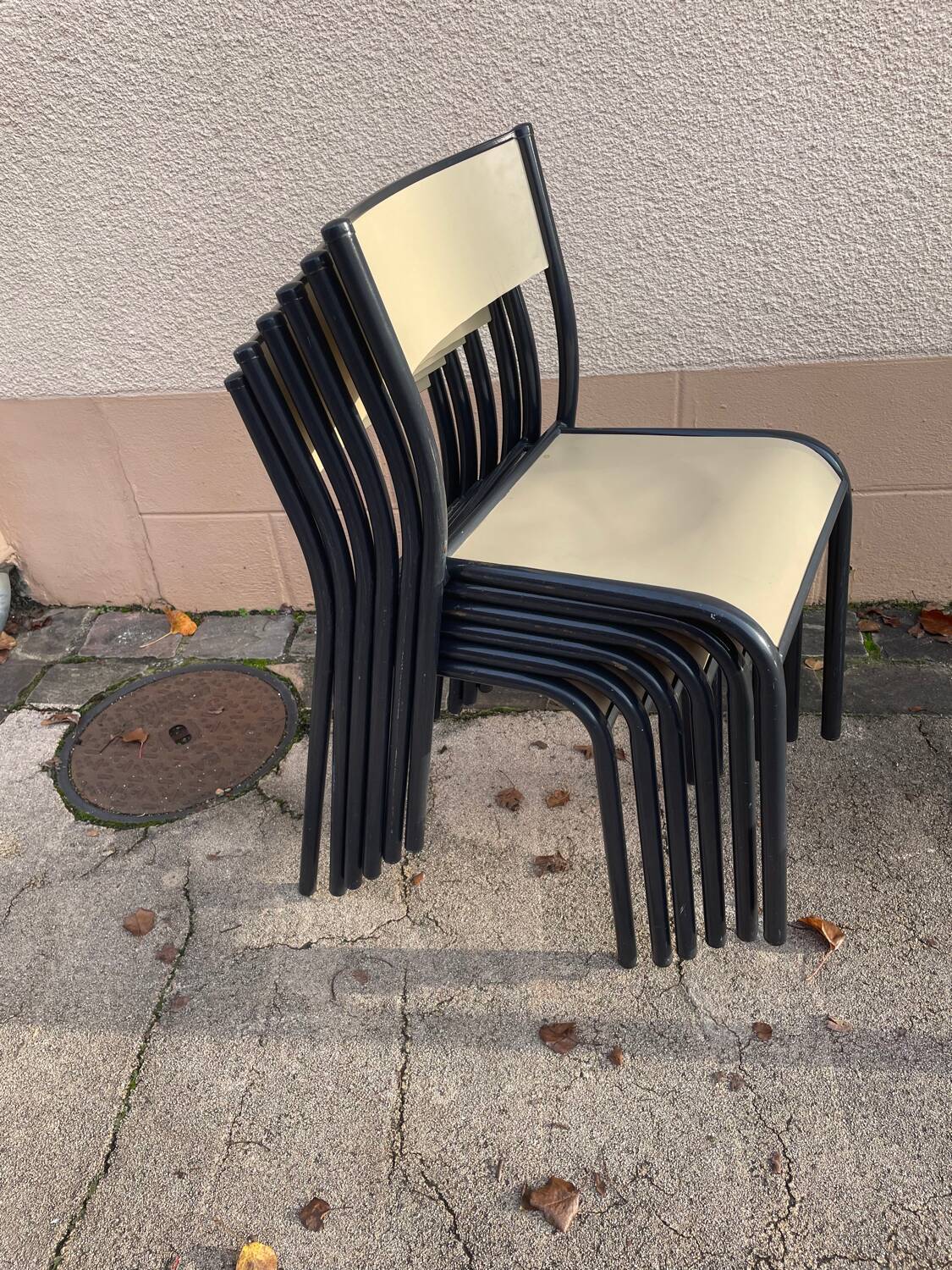 6 school chairs