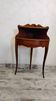 Small piece of furniture / corner bedside table in Louis XVI style