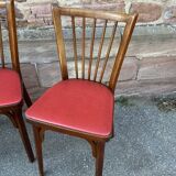 4 vintage baumann chairs