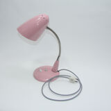 Pink table lamp, 60s