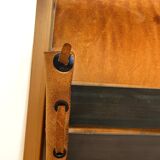 Safari armchair in white leather by Ibisco, Italian design, 1970s.