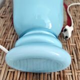 Hand-blown glass double layer table lamp cvv vianne co 1940/50