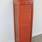 Vintage curtain file cabinet