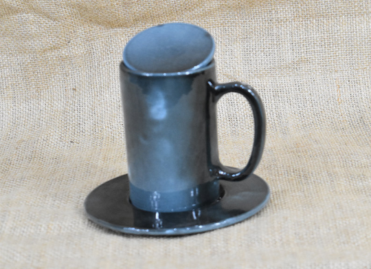 Ceramic cup and saucer