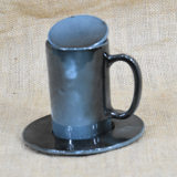 Ceramic cup and saucer
