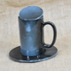 Ceramic cup and saucer
