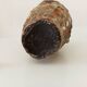 Vintage 70s amphora vase with volcanic effect