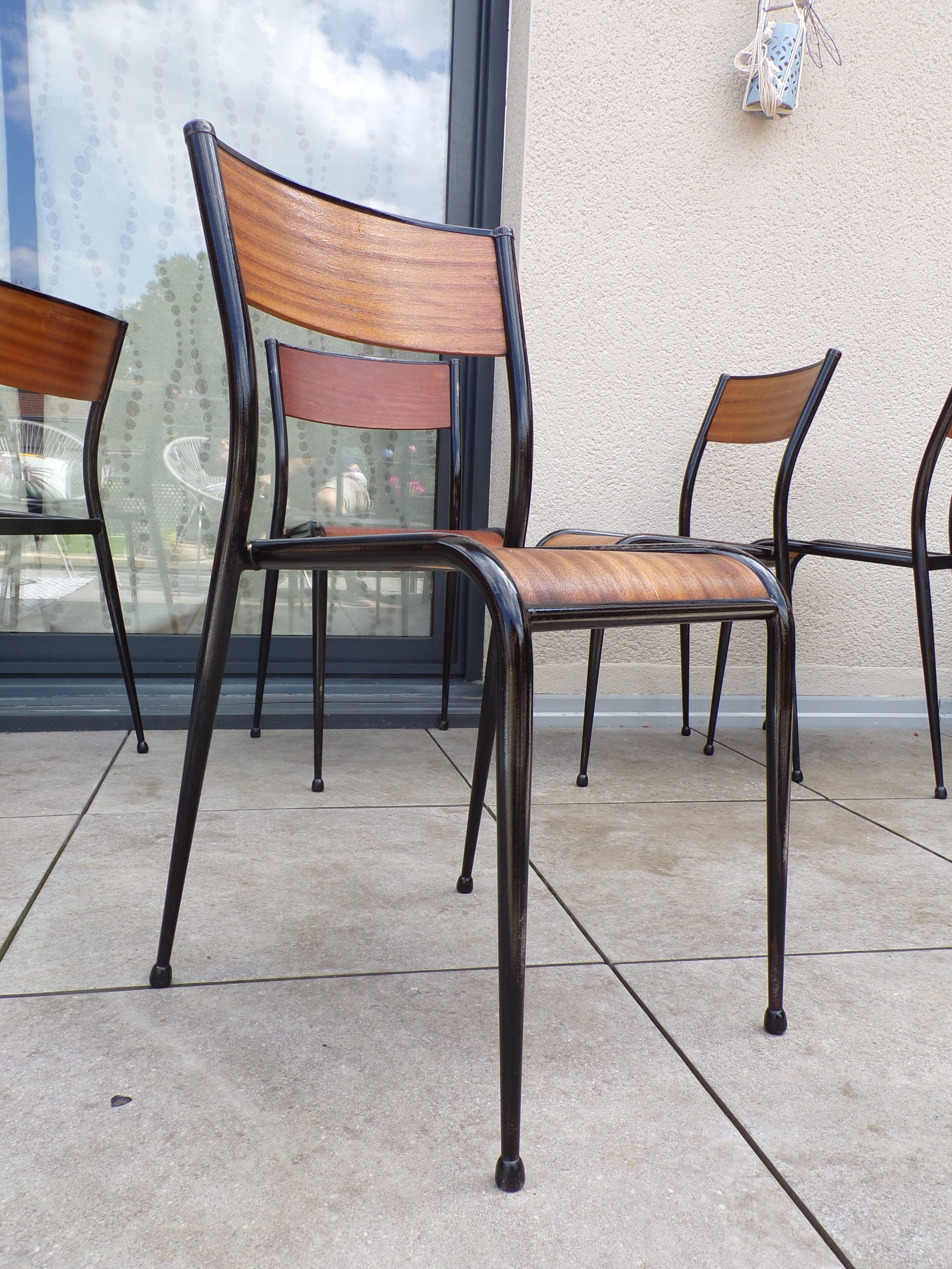 Suite 6 old school Mullca chairs