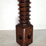 Sculptural antique wine press, France 19th century