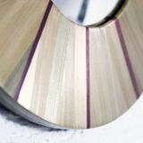 Witch's Eye Mirror in straw marquetry