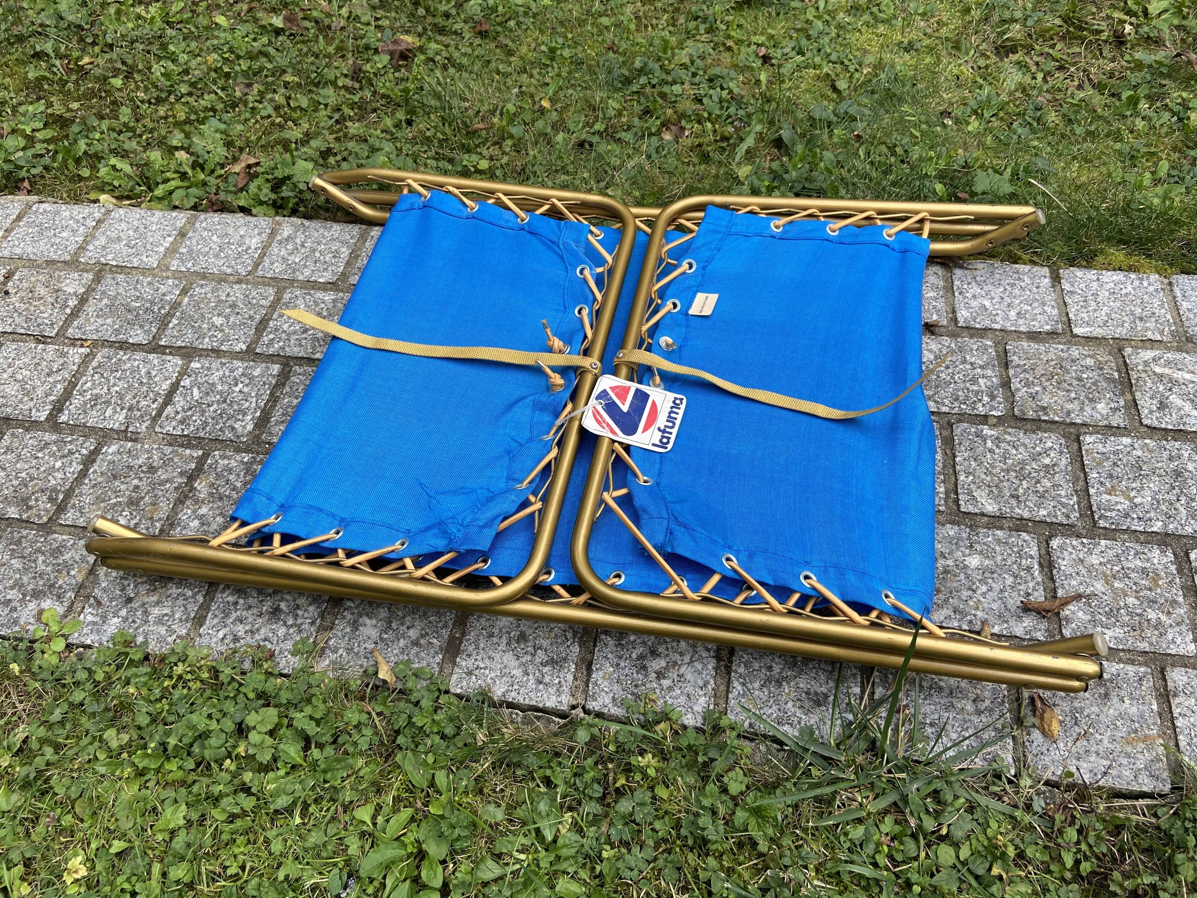 Camp bed for children Lafuma vintage