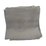 Monogrammed napkins