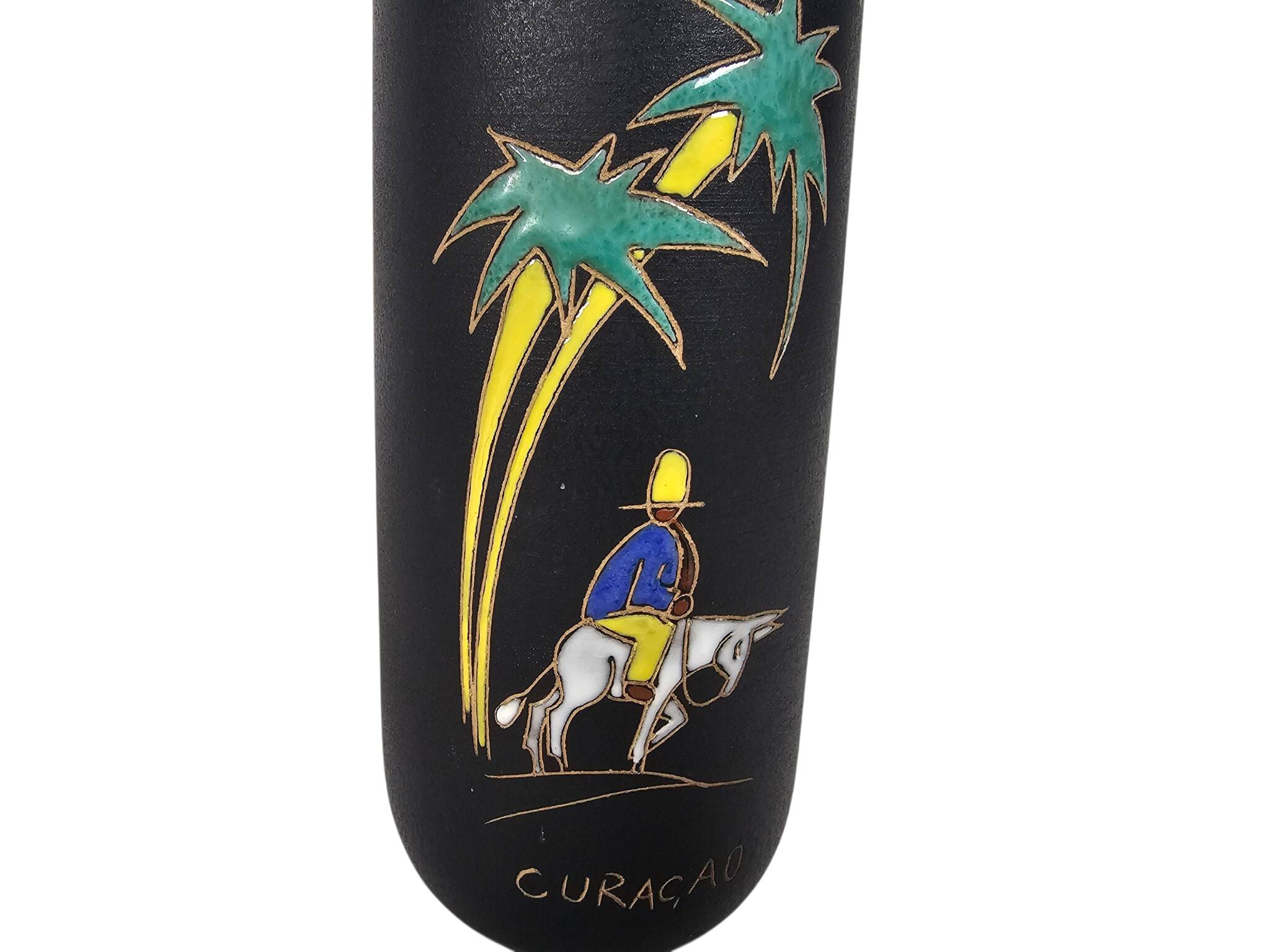 Ruscha Keramik – West Germany – vase – decor name 'Curaçao' – 1960s