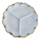 White opaline serving dish