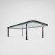 T112 steel and glass coffee table by Horst Bruning for Kill International