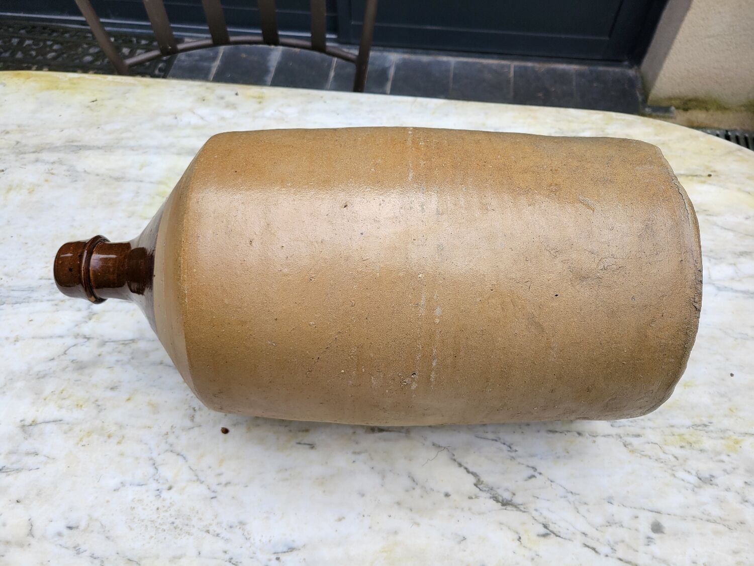 Large stoneware jar 10L