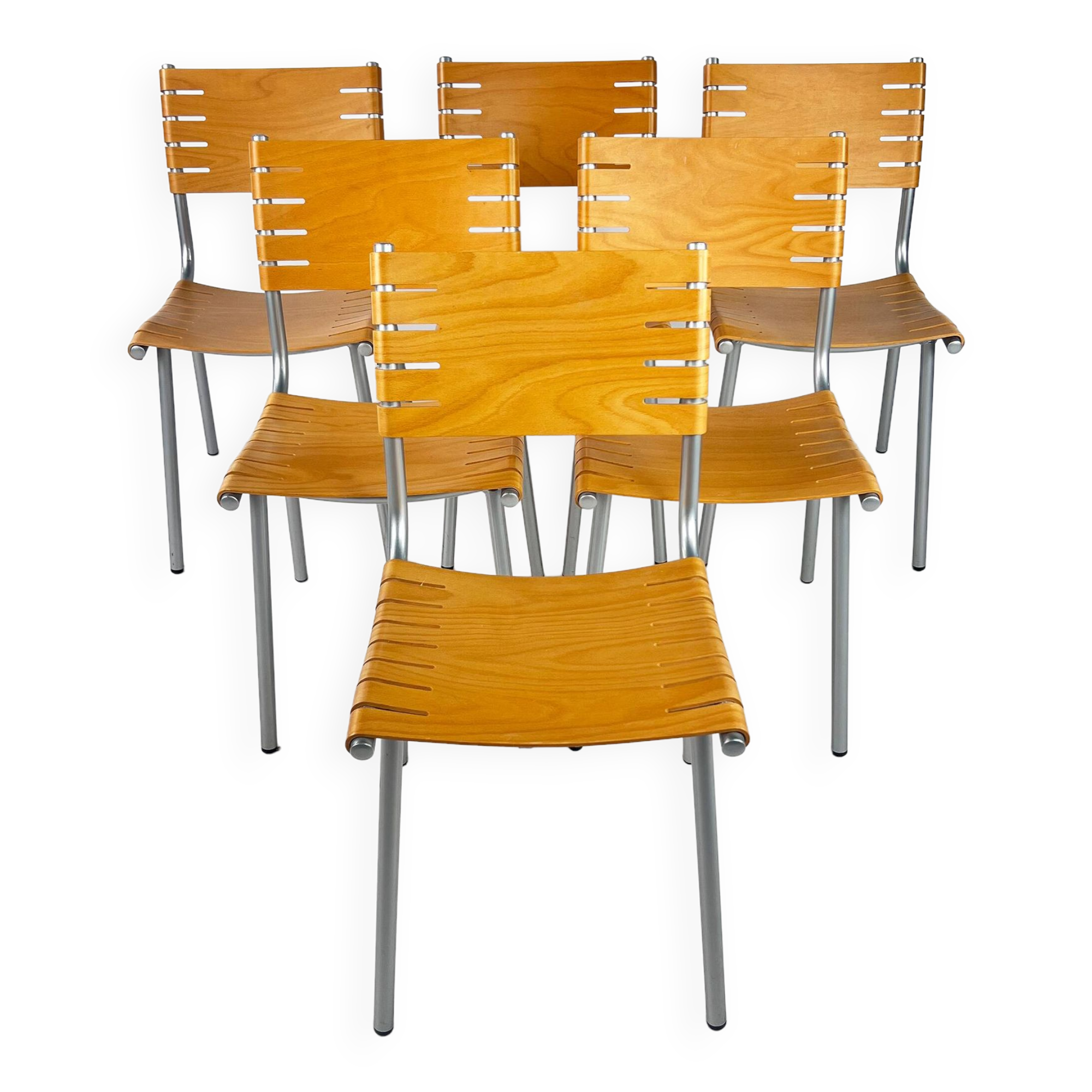 Set de 6 chaises de salle à manger par Ruud Jan Kokke pour Harvink, 1990s