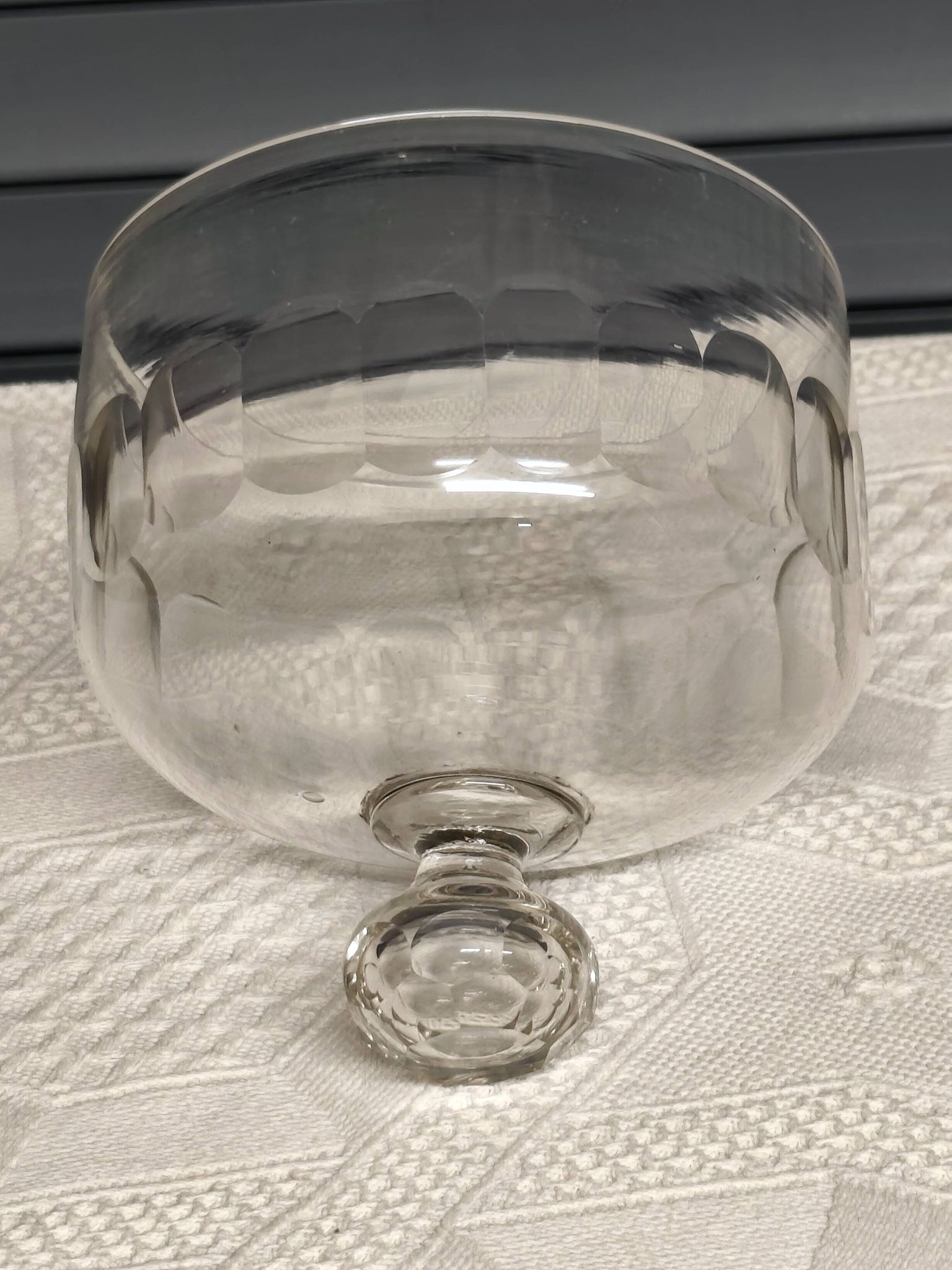Cloche a fromages en cristal