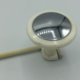 Vintage hook white and chrome