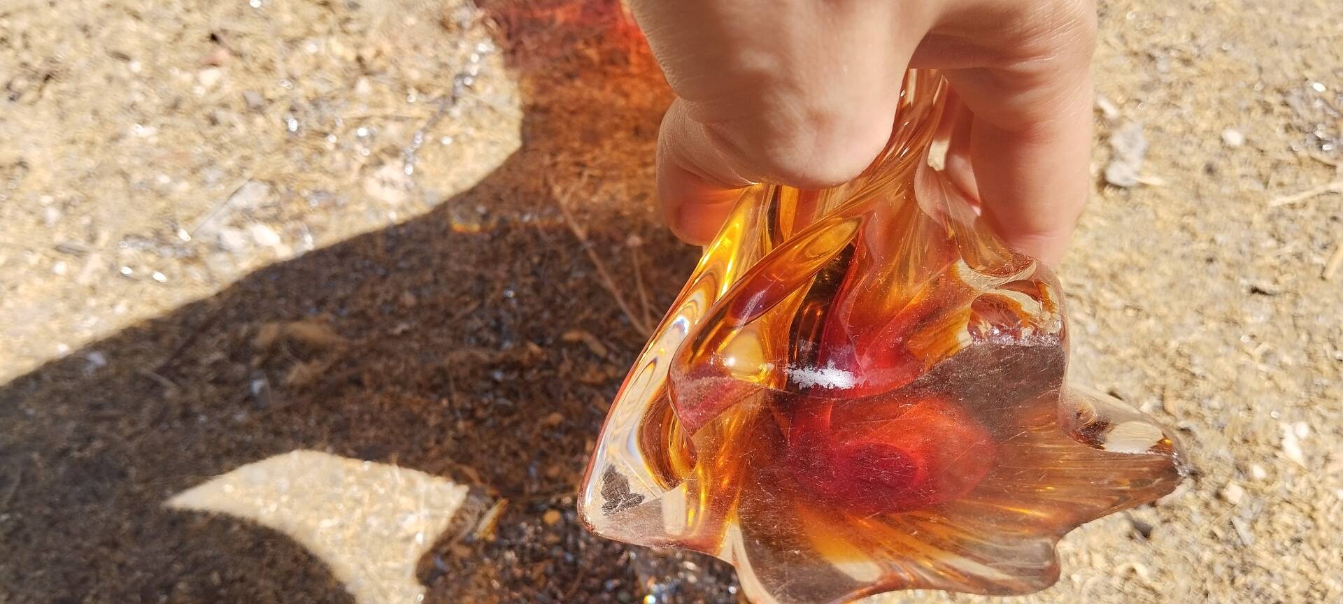 Murano glass vase