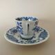 Ridgway "Windsor" English mocha cups blue