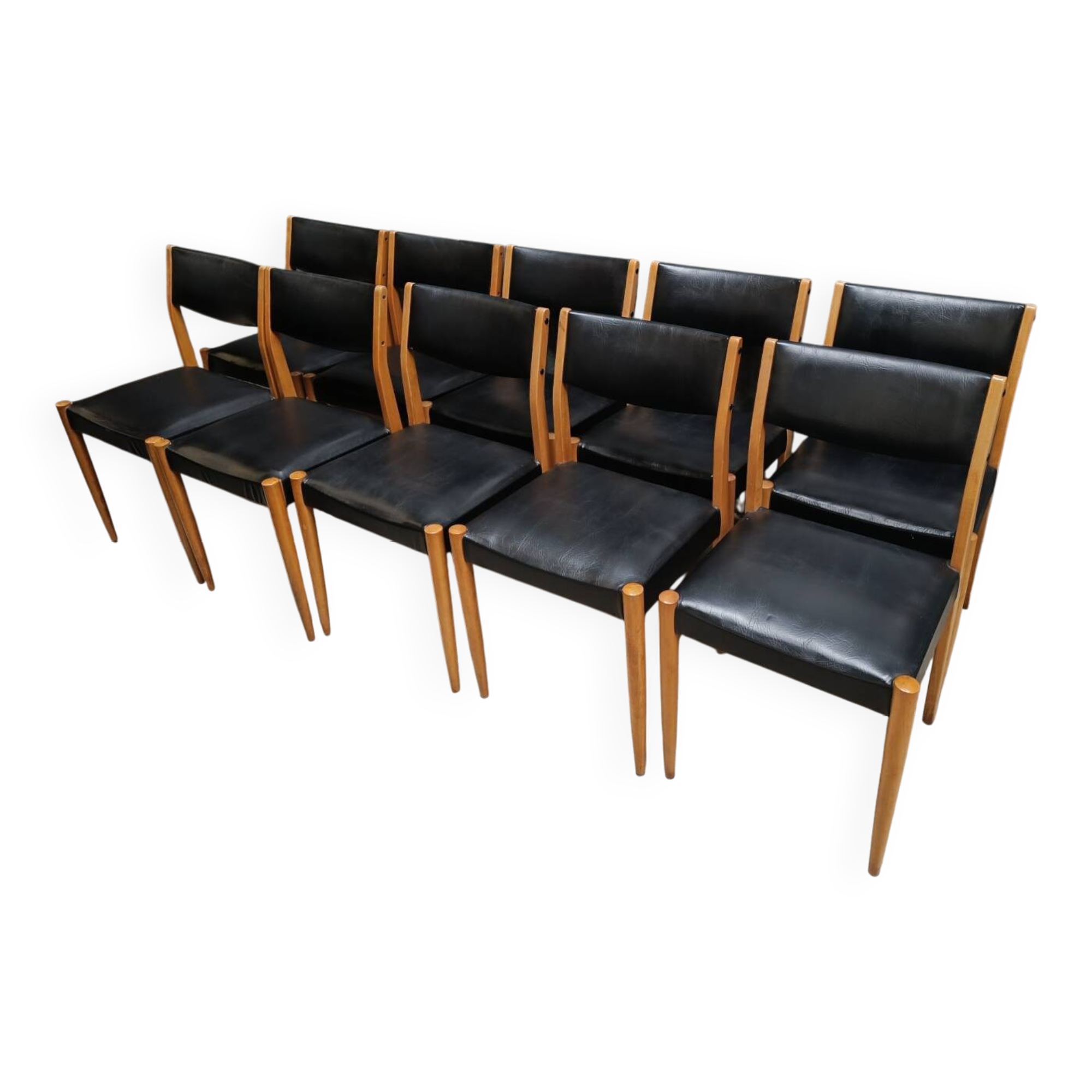 Vintage Scandinavian dining chairs