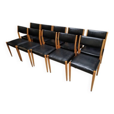 Chaises de salles à manger vintage scandinave