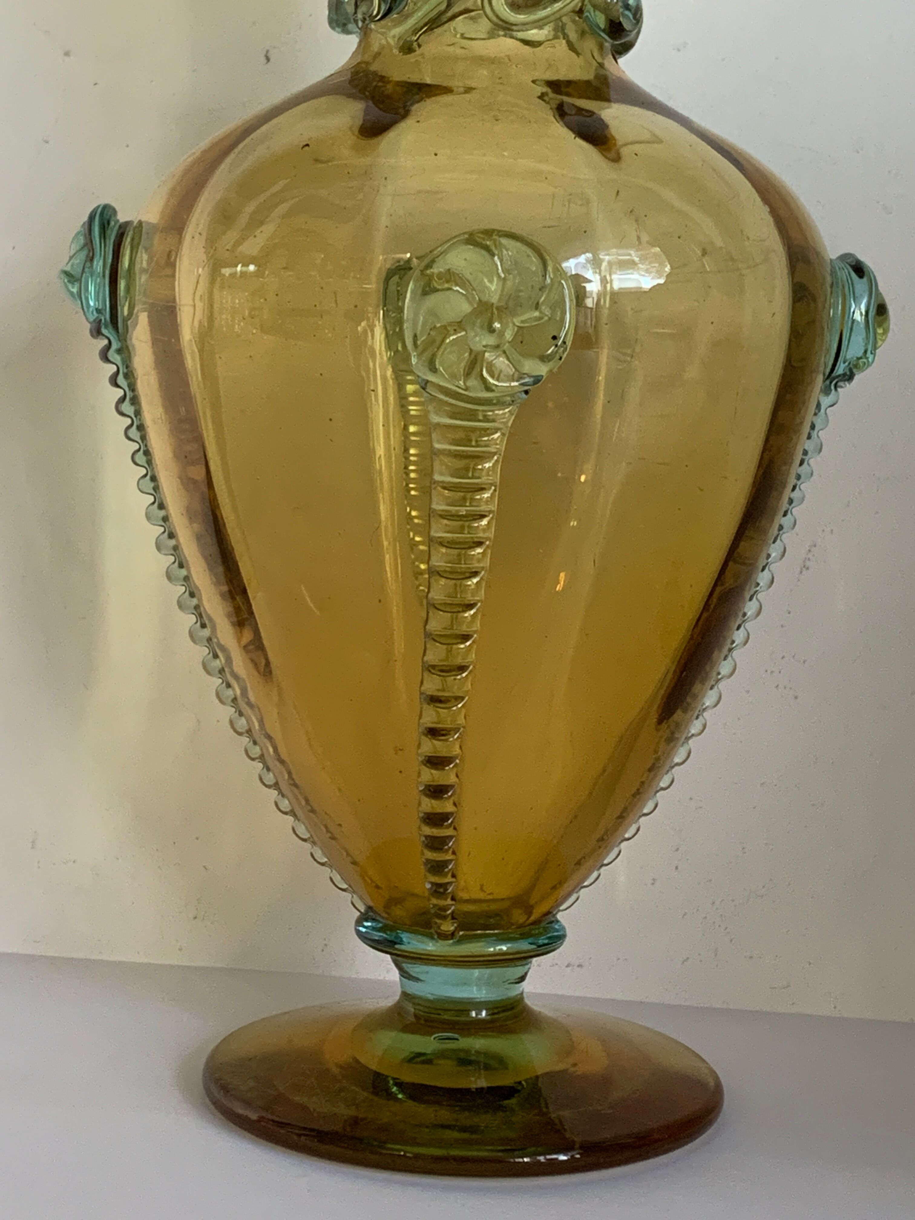 Georges Sand glass vase