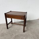 Jacques Hauville bedside table Roche Bobois mahogany