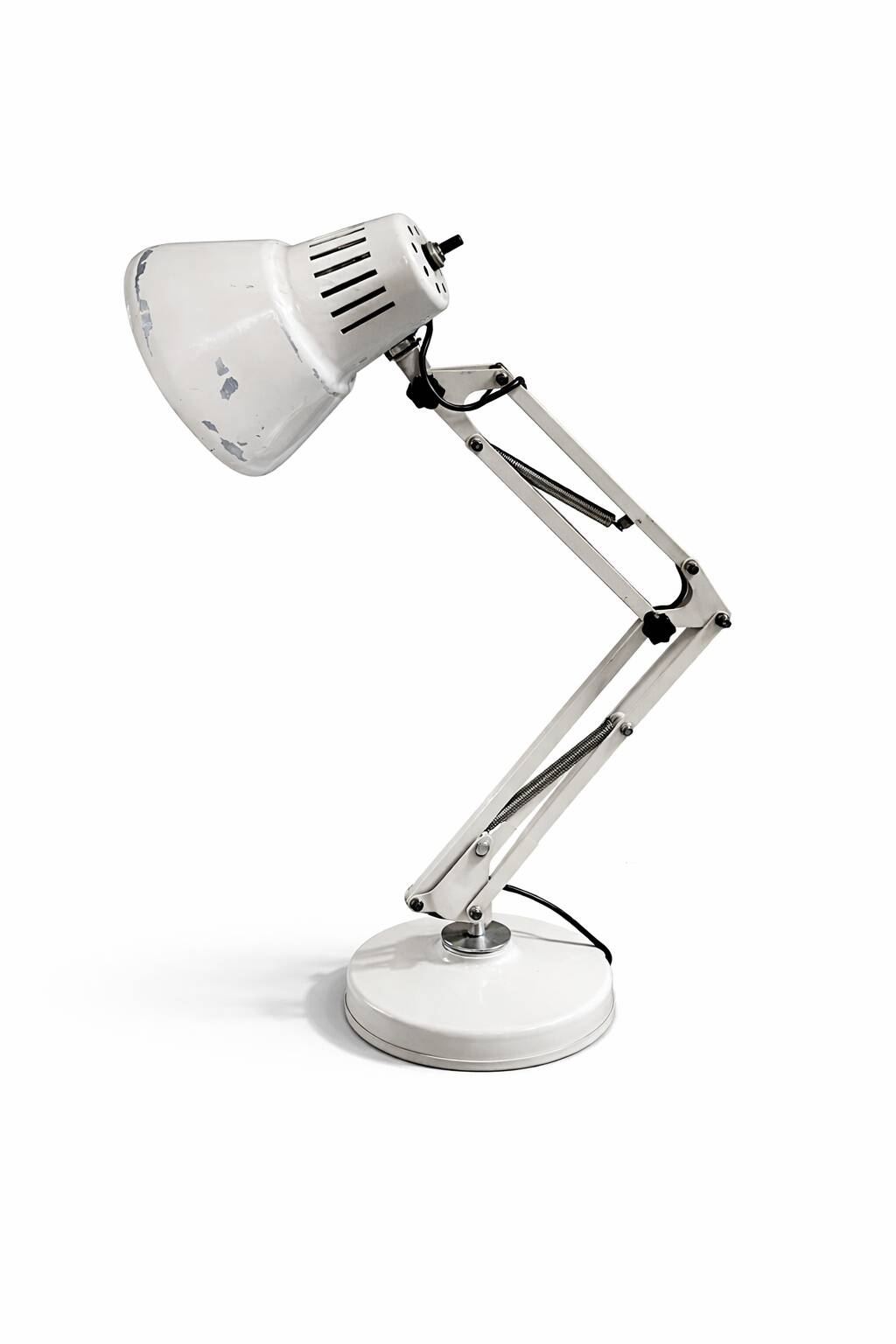 Vintage 1970s decorative industrial lamp made in Italy.