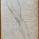 Étude ancienne • pied/jambe d'homme