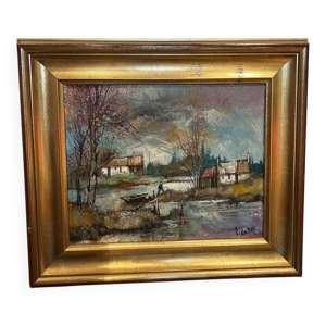 Tableau huile sur toile