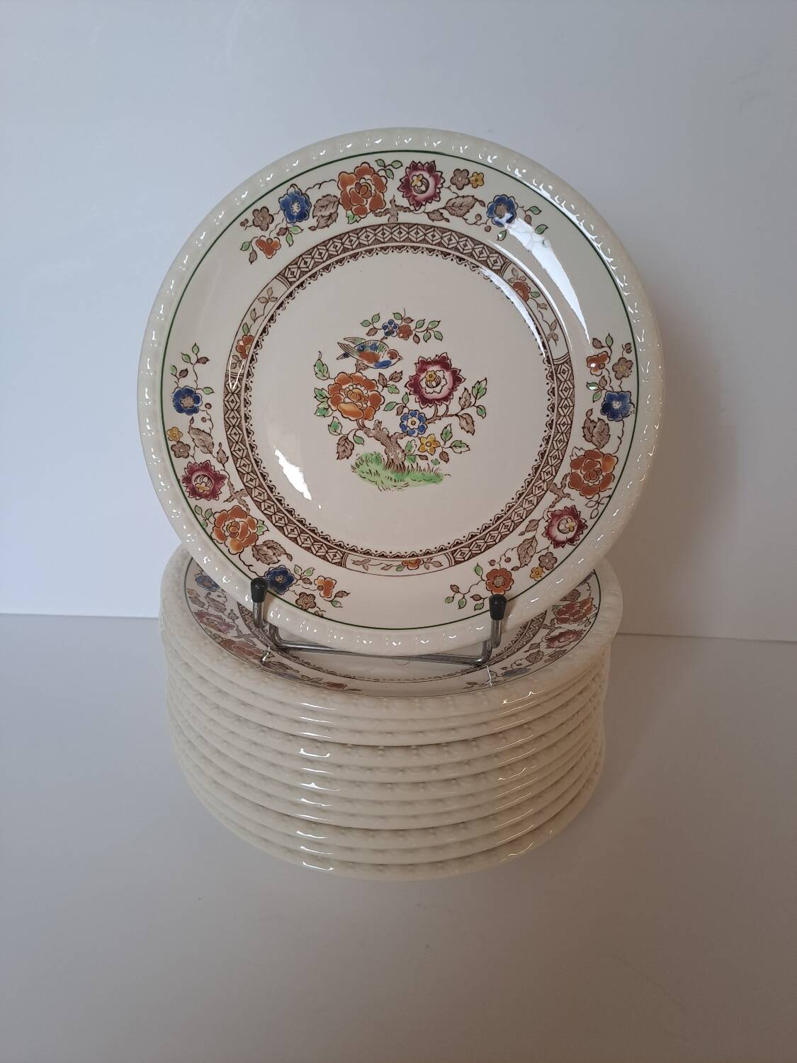 12 dessert plates Villeroy and Boch model Nanking
