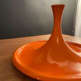 Orange space age fruit cup