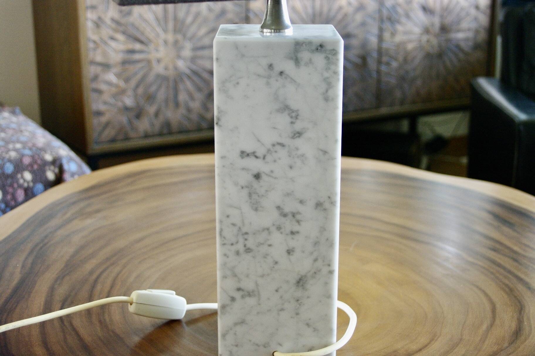 Large vintage lamp dephilippe barbier 1970