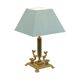 Vintage Brass Table Lamp Mythical Dolphin 41cm