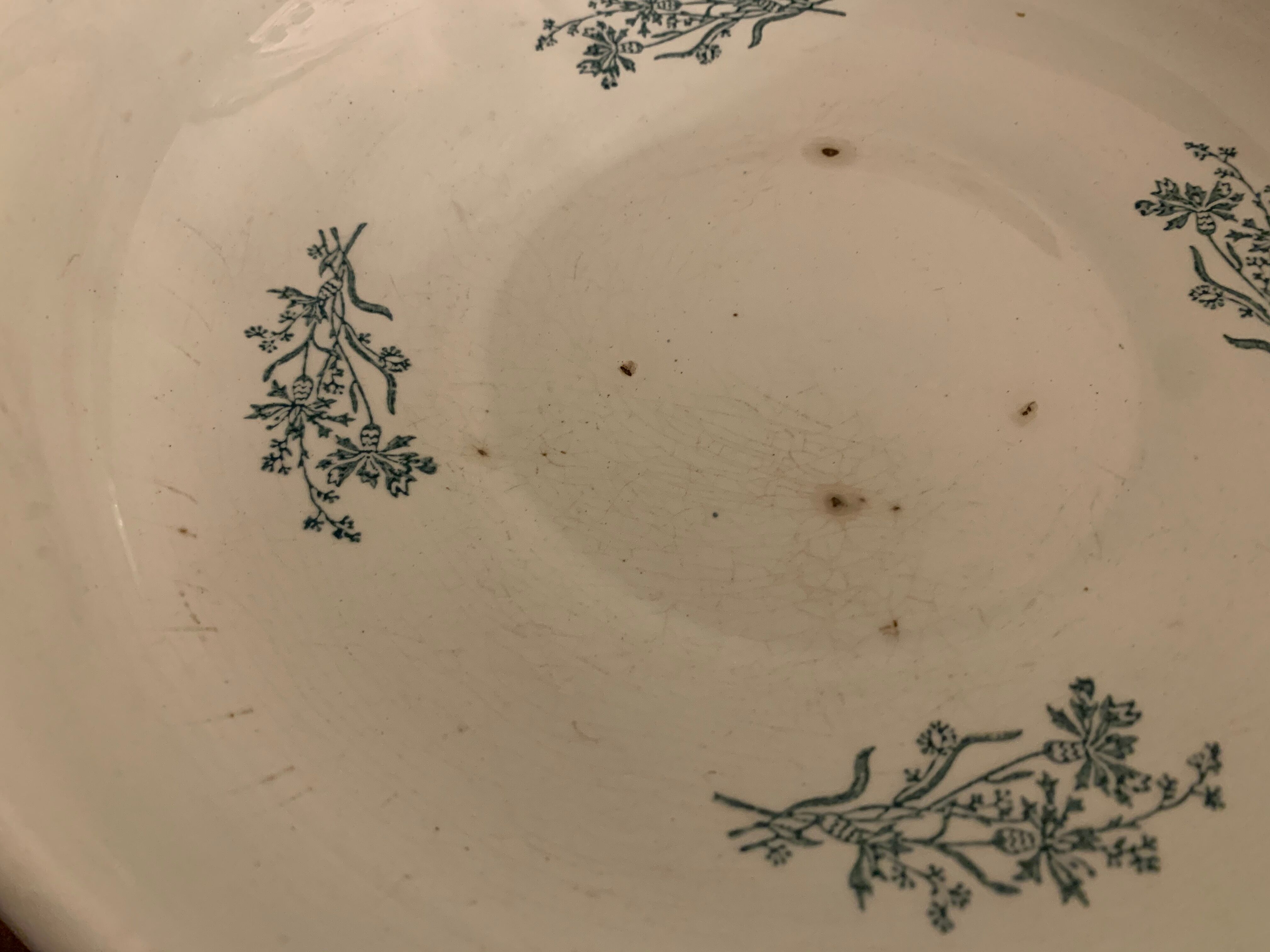 2 art deco dishes Saint Amand