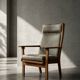 Fauteuil danois  modèle GE-181-A par Hans J. Wegner, 1950
