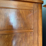 Design wardrobe by René Gabriel in solid wood circa 1945.