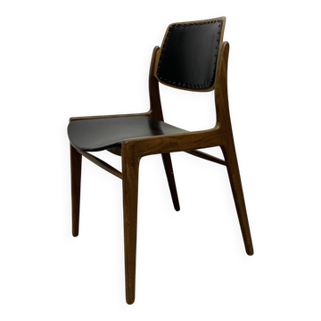 Hartmut Lohmeyer for Wilkhahn 1950s dining chair teak wood design