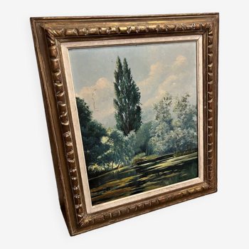 Old painting signed 1941