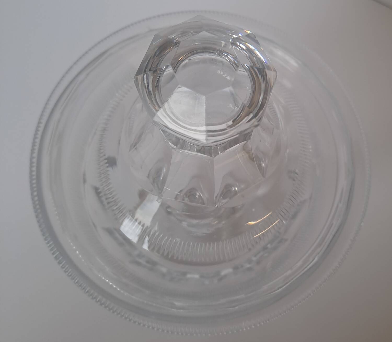 Crystal dragoon from Baccarat or Saint Louis, 19th century.