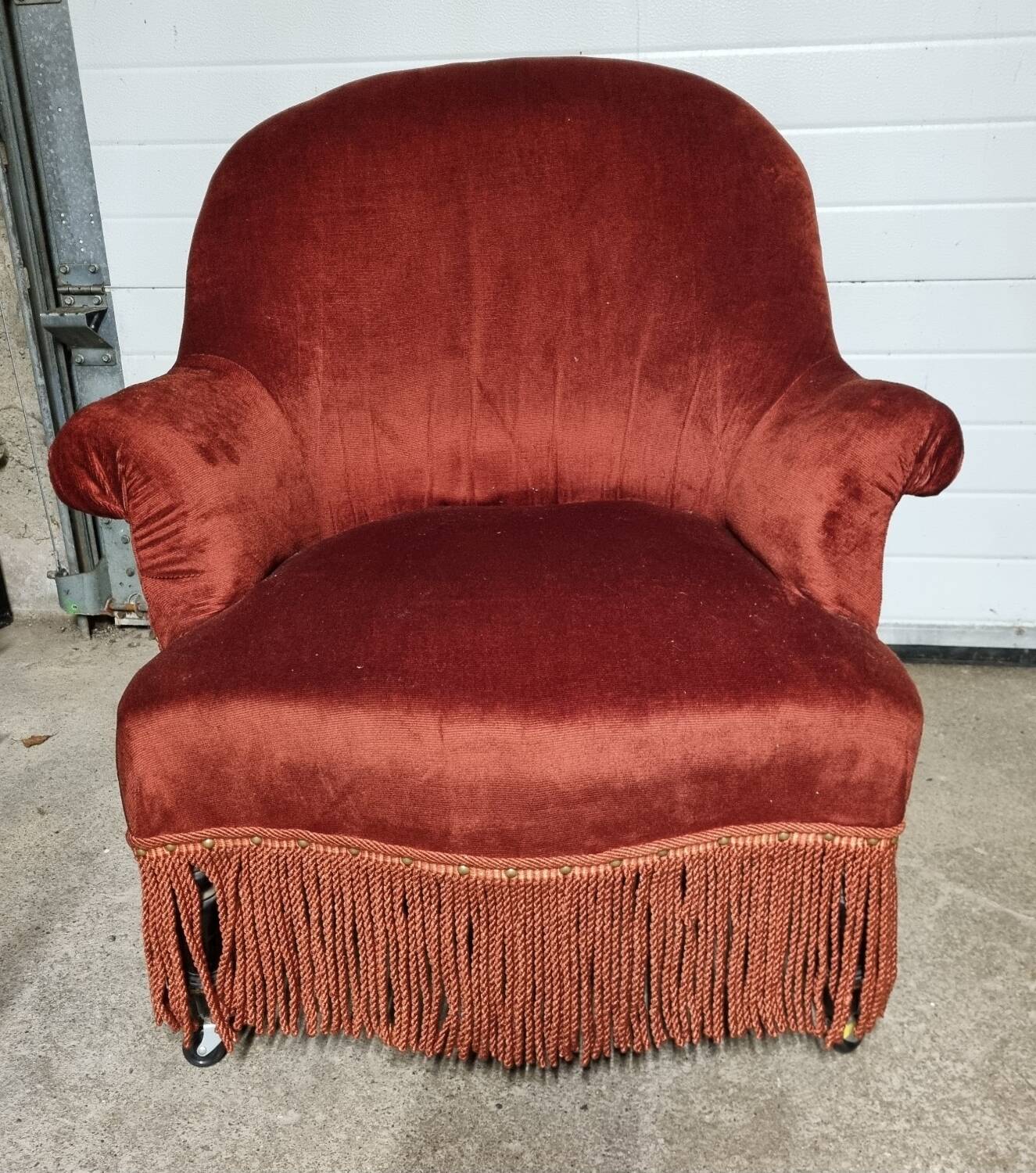 Napoleon III toad armchair