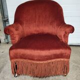 Fauteuil crapaud Napoléon III