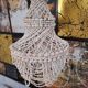 Shell chandelier