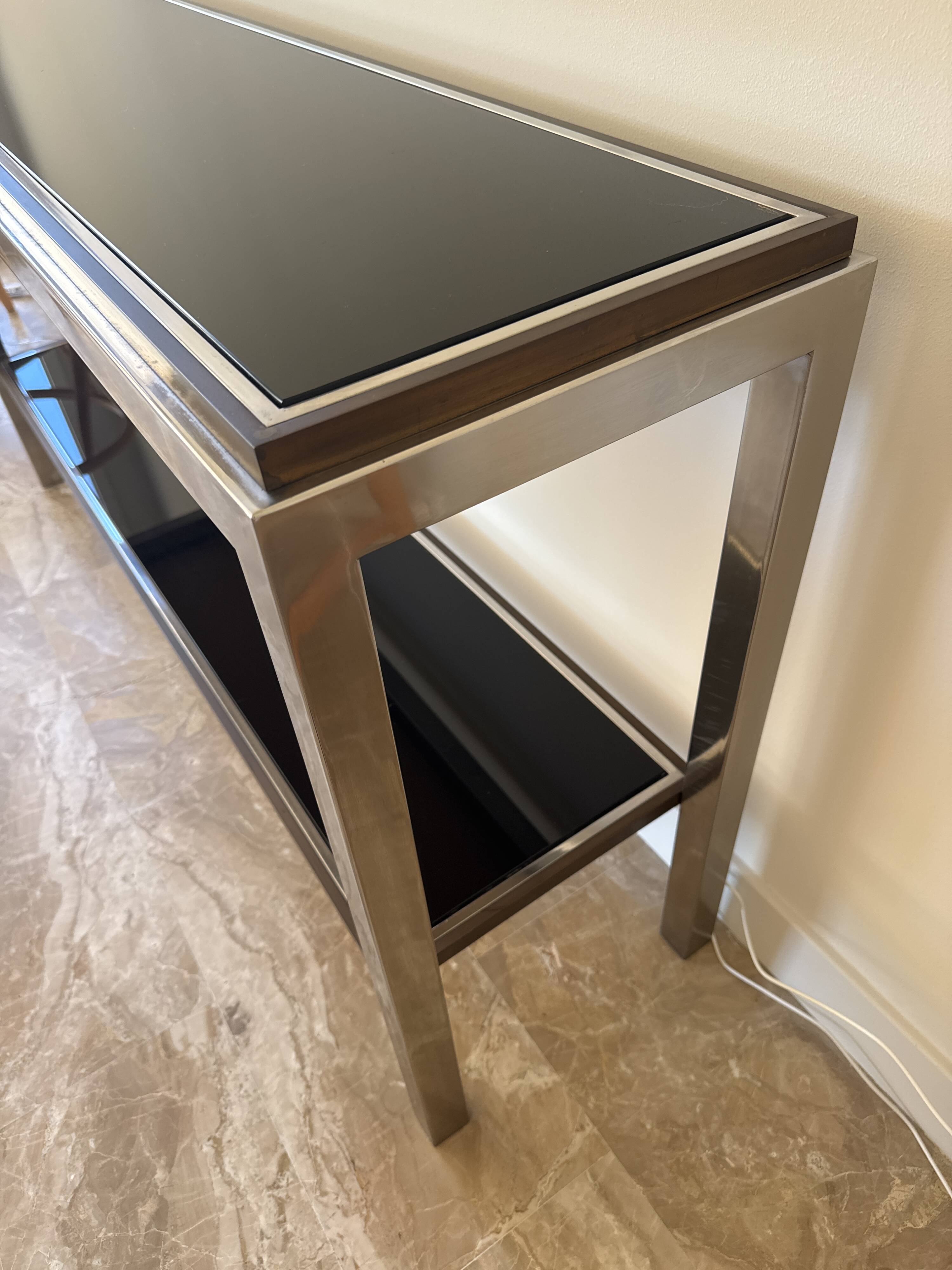 Italian designer console table from the 1970s